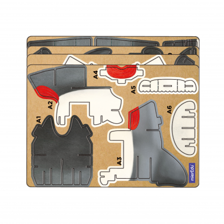 Puzzle 3D cu sunete - Rechin, Build 'n' Sound [2]