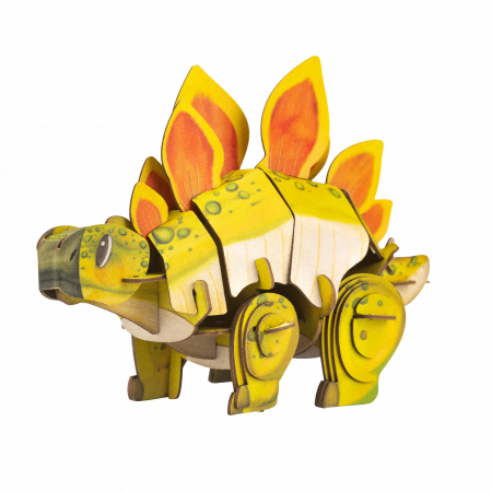 Puzzle 3D cu sunete - Stegosaurus, Build 'n' Sound [2]