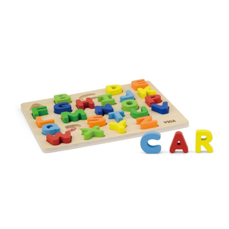 Puzzle 3D Litere mari, Viga [2]
