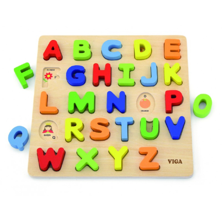 Puzzle 3D Litere mari, Viga [4]