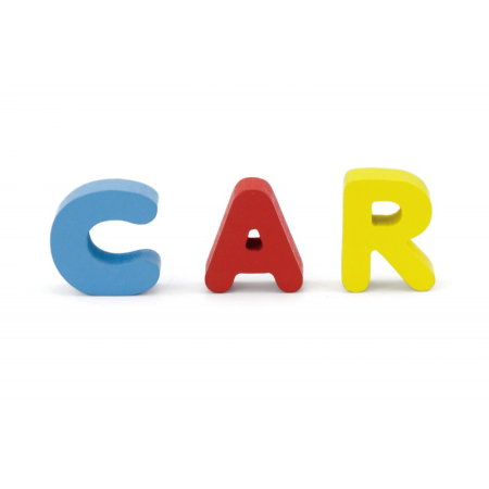 Puzzle 3D Litere mari, Viga [1]