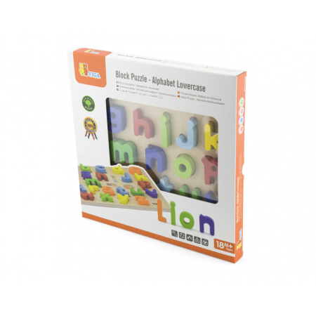 Puzzle - Puzzle 3D Litere mici, Viga