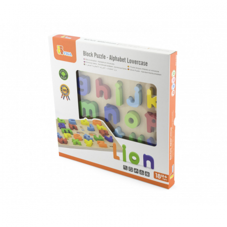 Jucarii Educative - Puzzle 3D Litere mici, Viga
