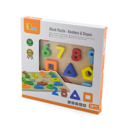 Puzzle - Puzzle 3D Numere si forme, Viga