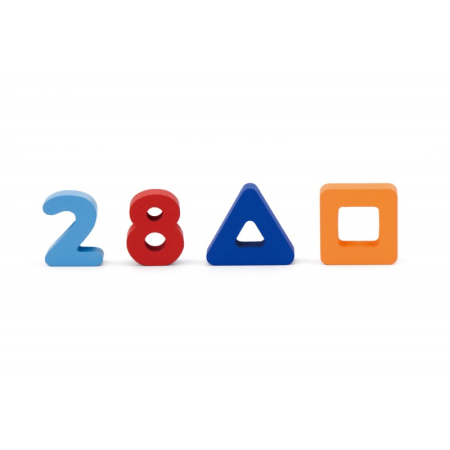 Puzzle 3D Numere si forme, Viga [1]