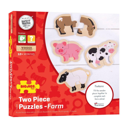 Puzzle - animale de la ferma [2]