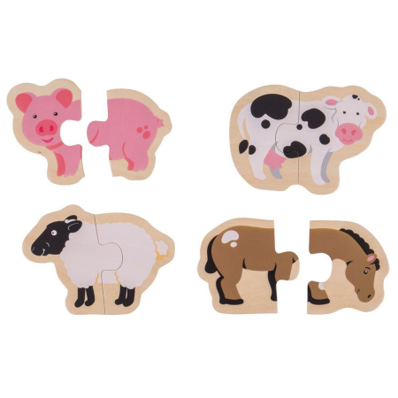 Puzzle - animale de la ferma [1]