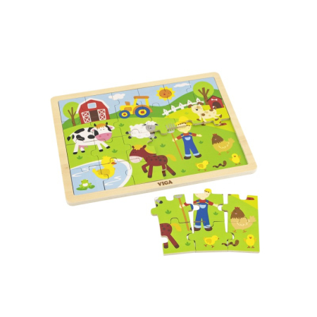 Puzzle animale de la ferma