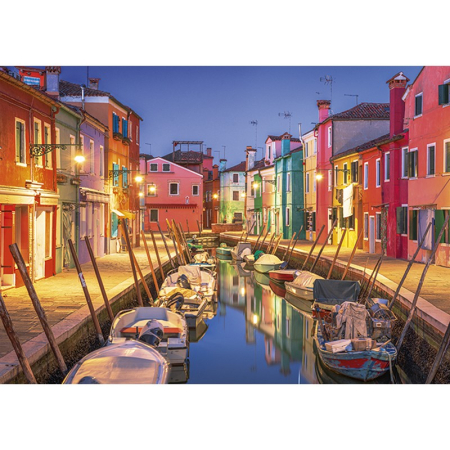 Puzzle carton 500 piese format XL - Burano, Italia - Sentosphere [1]