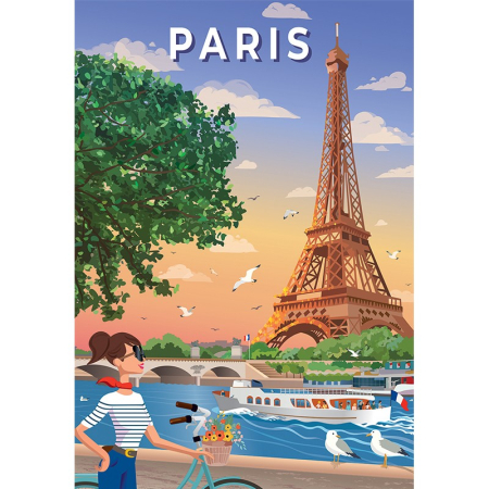 Puzzle carton 500 piese - Paris - Sentosphere [1]