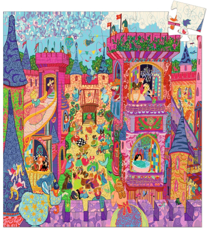Puzzle Castelul fermecat, Djeco [1]