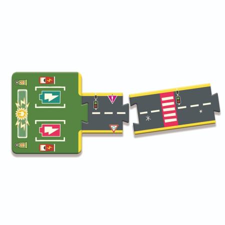 Puzzle Circuit gigant de curse, Djeco [3]