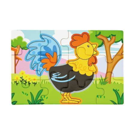 Puzzle conectabil 4 in 1 - Ferma, Viga [3]