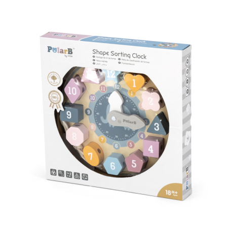 Puzzle cu ceas sortator PolarB, Viga [0]