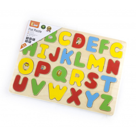 Puzzle - Puzzle cu litere mari de tipar