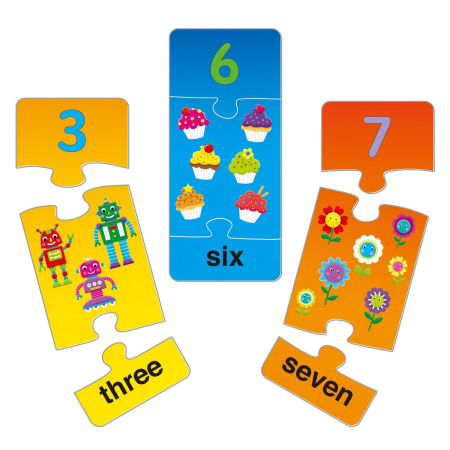 Puzzle cu numere (3 piese) [1]