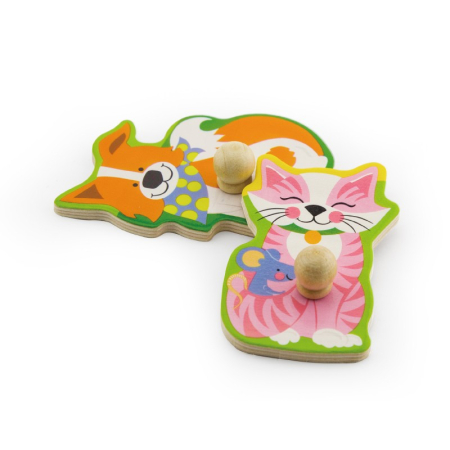 Puzzle - Puzzle cu sunete - animale