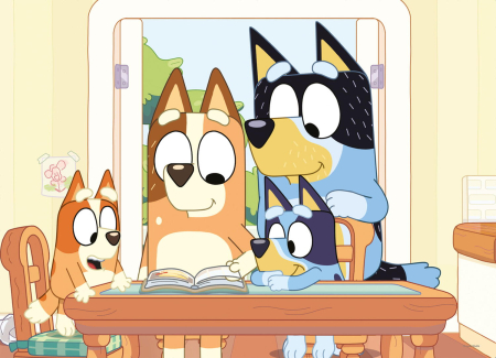Puzzle de colorat - Bluey (24 de piese) [1]