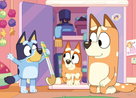 Puzzle de colorat maxi - Bluey (60 de piese) [1]