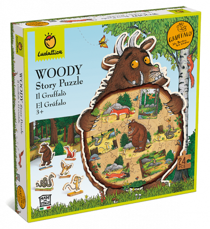 Jucarii Educative - PUZZLE DE LEMN – POVESTI: GRUFFALO