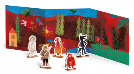 PUZZLE DE LEMN – POVESTI: SCUFITA ROSIE [1]