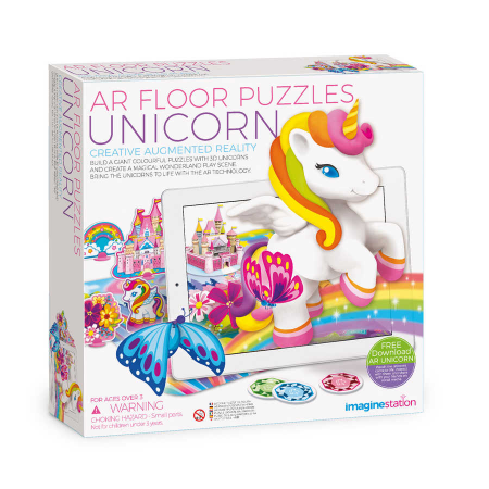 Vârstă - Puzzle de podea cu realitate augmentata AR - Unicorni