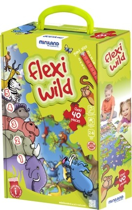 Puzzle de podea educativ cu numere Miniland 40 piese - Miniland [0]
