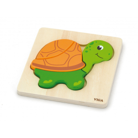 Puzzle din lemn - broscuta testoasa, Viga [1]