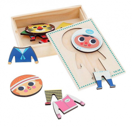 Puzzle din lemn Jules [2]
