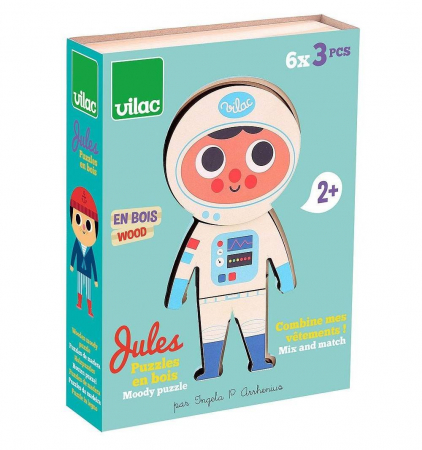 Jucarii Educative - Puzzle din lemn Jules