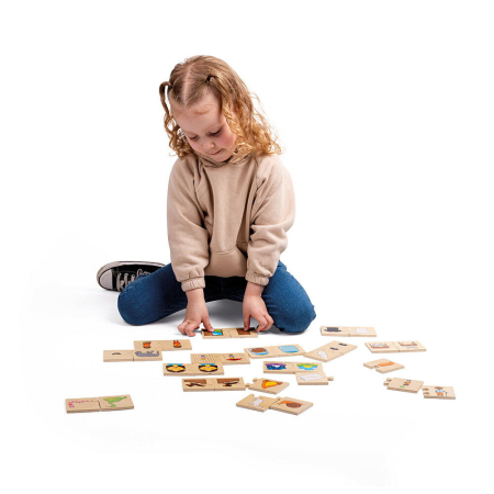 Puzzle din lemn - Notiuni opuse [2]