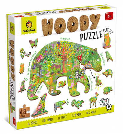 Jucarii Educative - PUZZLE DIN LEMN – PADUREA