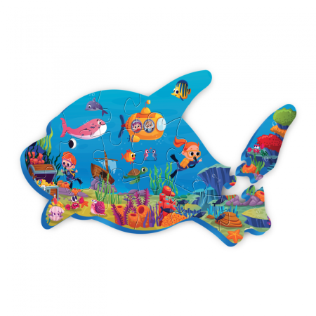 Noutati - PUZZLE DIN SPUMA EVA, MEGA, 15 PIESE, PUEDO