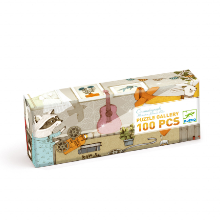 Varsta - Puzzle Djeco Cinematograf, 100 piese