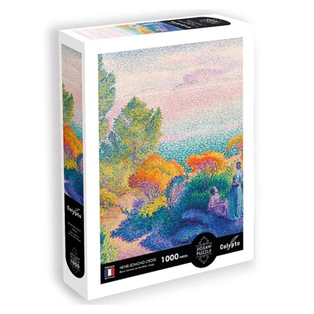 Varsta 7-10 ani - Puzzle Doua femei langa mal - H. Cross 1000 Pcs - Sentosphere