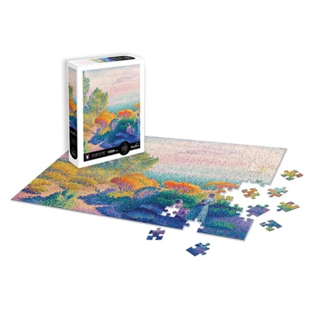 Puzzle Doua femei langa mal - H. Cross 1000 Pcs - Sentosphere [1]