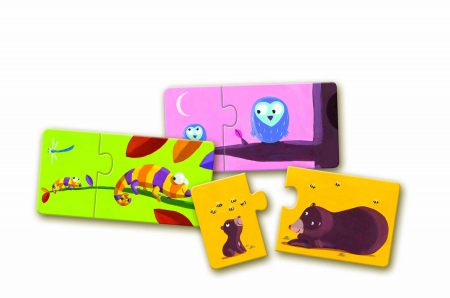 Puzzle duo Djeco Mama si puiul [1]
