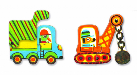 Puzzle duo mobil vehicule [3]