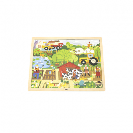 Puzzle Ferma, 48 de piese, Viga [1]