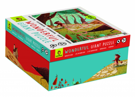 Jucarii Educative - Puzzle Gigant Lumea Povestilor - Scufita Rosie