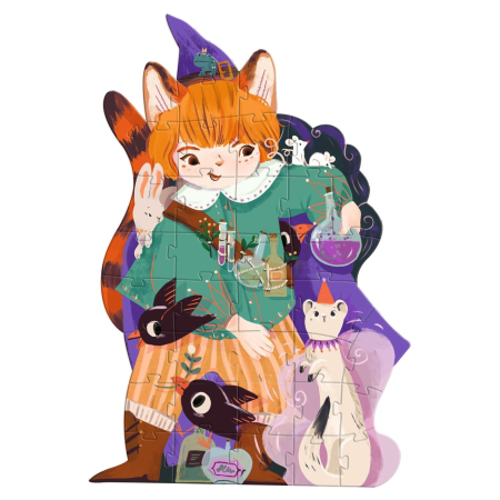 Puzzle gigant Magicianul Pio, Djeco [2]