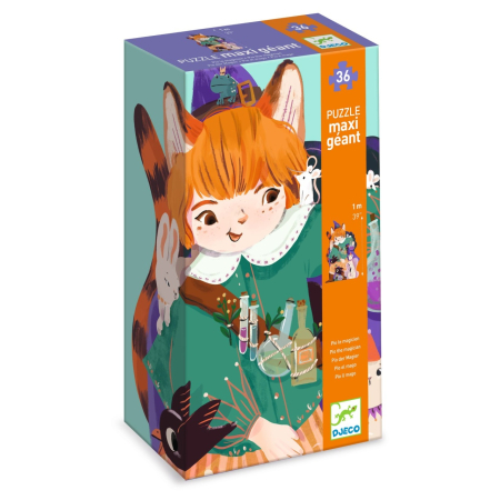Puzzle - Puzzle gigant Magicianul Pio, Djeco