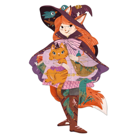 Puzzle gigant Vrajitoarea Lily, Djeco [2]