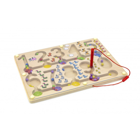 Puzzle magnetic cu bile in labirint [1]