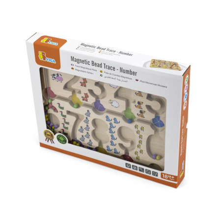 Puzzle magnetic cu bile in labirint [2]