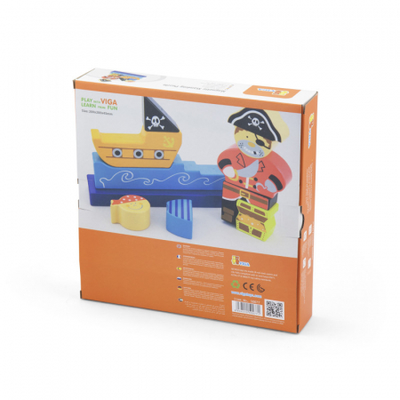Puzzle magnetic Piratul, Viga [4]
