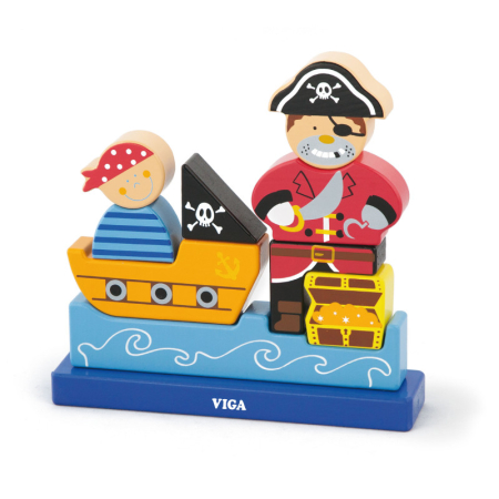 Puzzle magnetic Piratul, Viga [4]
