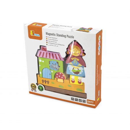 Puzzle magnetic Scufita Rosie, Viga [3]