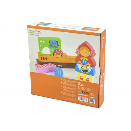 Puzzle magnetic Scufita Rosie, Viga [3]