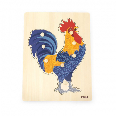Puzzle Montessori, Cocos, Viga [4]